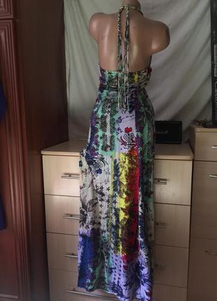 Очень красивый длинный сарафан в пол / платье с открытой спинкой2 фото