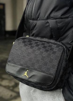 Сумка air jordan monogram crossbody messenger bag8 фото