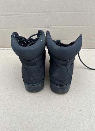 Женские демисезонные ботинки 38 размер на шнурках3 фото