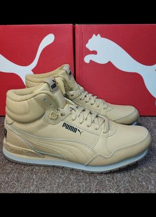 Кроссовки кожаные puma stunner v3 387638-052 фото