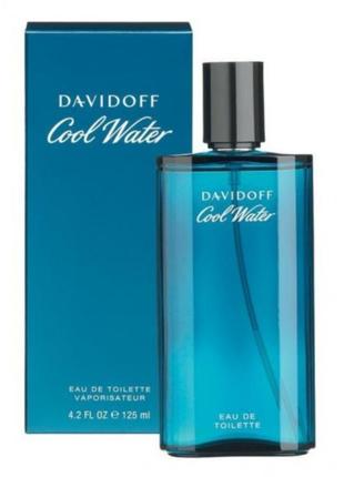 Оригінал davidoff cool water 125 ml ( давидоф кул вотер ) туалетна вода