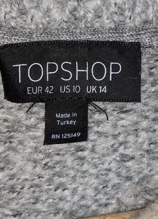 Теплый зимний свитер с шерстью topshop #32737 фото