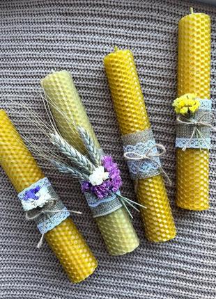 Стрітенські свічки, свічки на стрітення, свічки з вощини