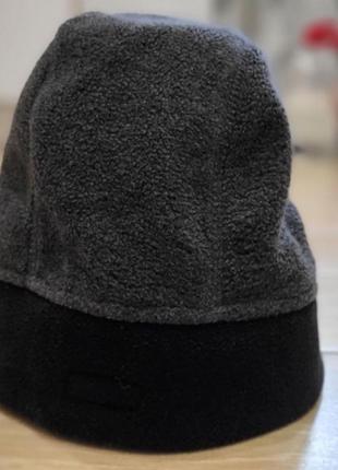 Зимняя двухслойная флисовая шапка шлем2 фото