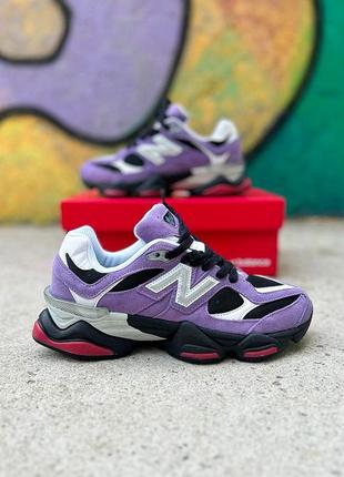 Крутейшие мужские кроссовки new balance 9060 violet noir фиолетовые