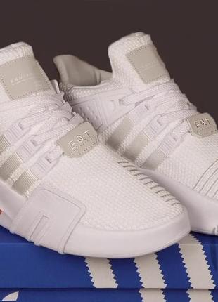 Мужские кроссовки adidas eqt bask adv white/trase scarlet cq29923 фото