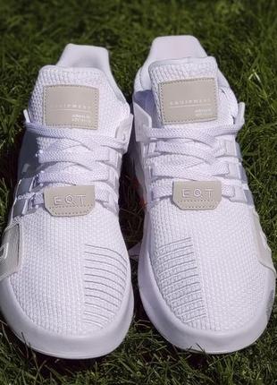 Чоловічі кросівки adidas eqt bask adv white/trase scarlet cq29925 фото