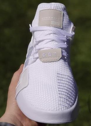 Чоловічі кросівки adidas eqt bask adv white/trase scarlet cq29926 фото