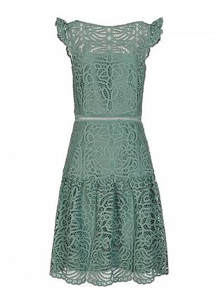 36/8/s reiss "herrera" дизайнерське плаття розкішне