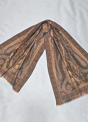 Красивий шерстяний шарф etro milano
