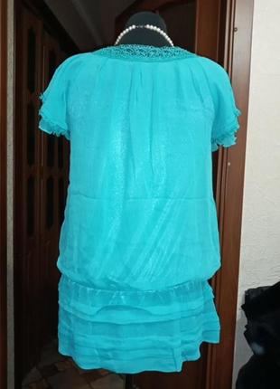 Платье новое,туничка,шифон,р.48,46,корея,ц.155 гр3 фото