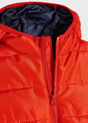 Куртка легкая утепленная демисезонная унисекс красная4 фото
