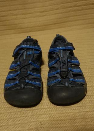 Фирменные комбинированные трекинговые сандалии keen waterproof сша. 37 р.2 фото