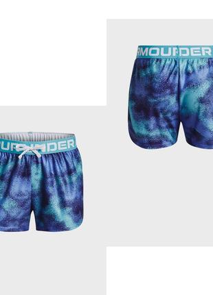 Under armour детские синие шорты play up printed shorts