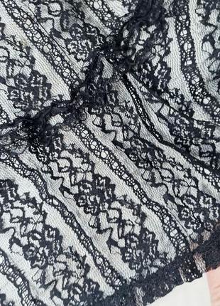 Чувственный экссудационный абсолютно прозрачный кружевной пеньюар ночная рубашка комбинация неглиже caprice10 фото