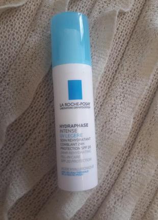 Крем для обличчя la roche-posay hydraphase uv intense legere spf20 50 мл1 фото