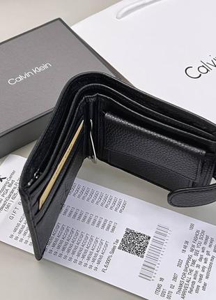 Чоловічий гаманець calvin klein luх ідея для подарунку4 фото