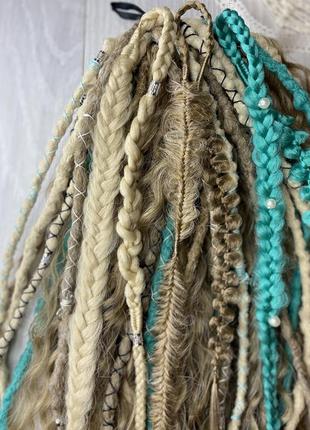 Дреди, коси, де дреди , де комплект, де коси, кучері