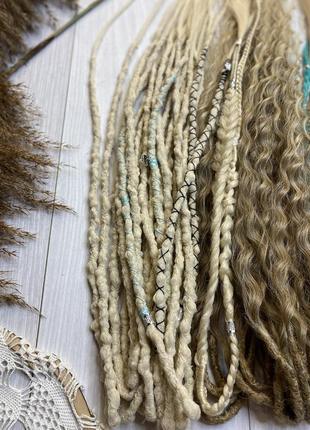 Дреди, коси, де дреди , де комплект, де коси, кучері