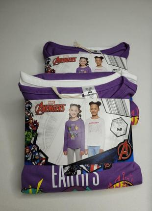 Лонгслів лонг котоновий бавовна марвел advengers