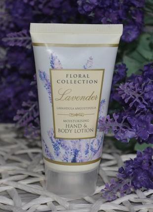 Крем лосьон для рук и тела лаванда m&s floral collection lavender