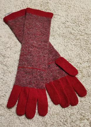 Довгі в'язані рукавички від pia rossini