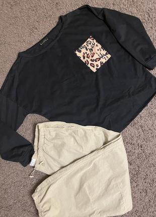 Кофта блуза с карманом