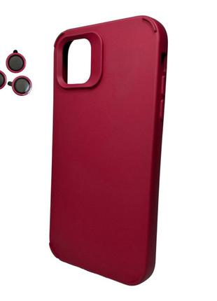 Чохол для смартфона cosmic silky cam protect for apple iphone 11 wine red