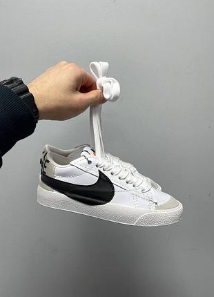 Найк блейзер лов джамбо nike blazer low 'jumbo'1 фото