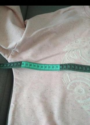 Женский свитшот кофта розовый f&f 8