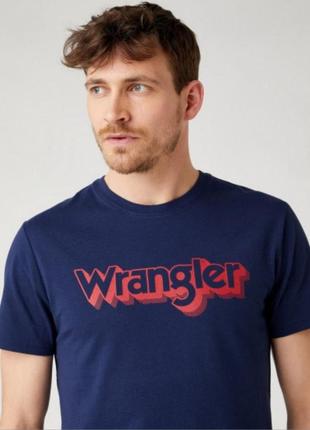 Мужская футболка wrangler 100% cotton2 фото