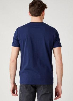 Мужская футболка wrangler 100% cotton4 фото
