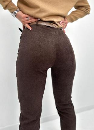 Классические вельветовые брюки "axel"3 фото