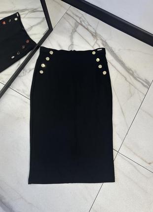 Силуетна міді спідниця guess