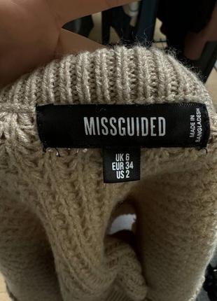 Вязаный свитерик от missguided укороченный😍7 фото