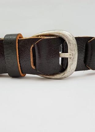 Рідкісний набірний ремінь, натуральна шкіра, довжина 105 див. 40 мм.