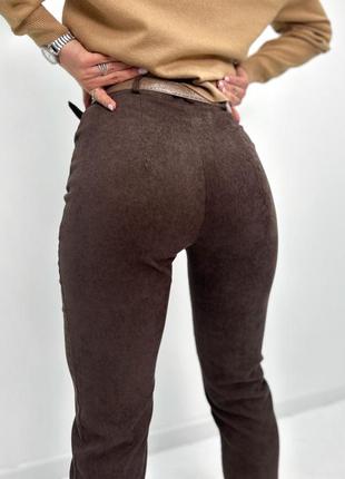 Классические вельветовые брюки "axel"7 фото
