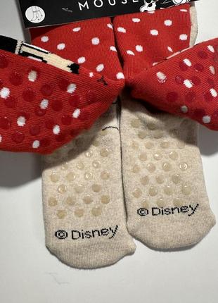 Шкарпетки мінні маус minnie mouse зимові теплі махрові3 фото