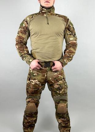 Тактическая форма рубашка убакс штаны,костюм ultimatum pro g3 мультикам,комплект летней формы1 фото