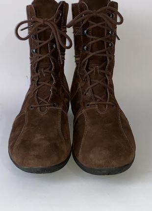 Ботинки сапоги замшевые 37 (23,5 см) зимние4 фото