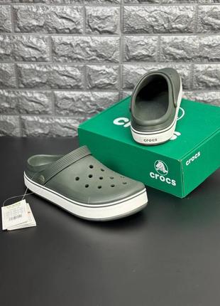 Мужские кроксы crocs шлёпанцы крокс4 фото