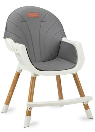 Стульчик для кормления momi flovi dark grey5 фото