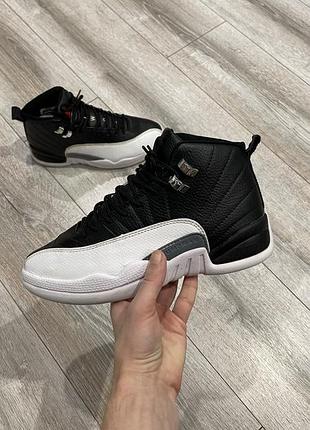 Retro 12 2025 midnight black