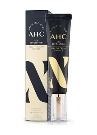 Крем для шкіри навколо очей антивіковий ahc ten revolution real eye cream for face 30 мл