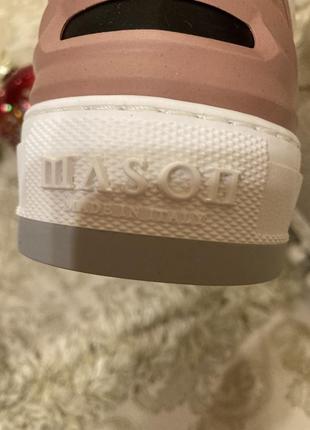 Кроссовки сникерсы итальянские. mason garments. натуральная кожа!8 фото