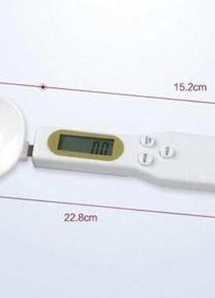 Електронна мірна ложка-ваги цифрова до 500 г2 фото
