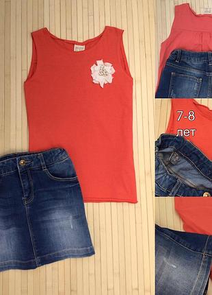 Костюм літній на дівчинку 7-8 років