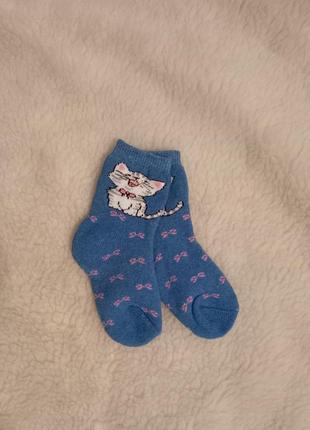 Детские теплые носки, махровые носки1 фото
