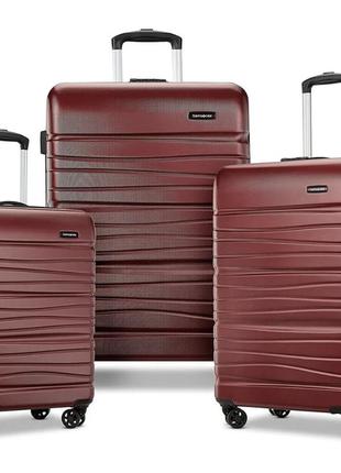 Чемодан дорожный samsonite evolve se matte burgundy