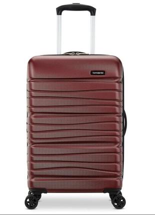 Чемодан дорожный samsonite evolve se matte burgundy3 фото